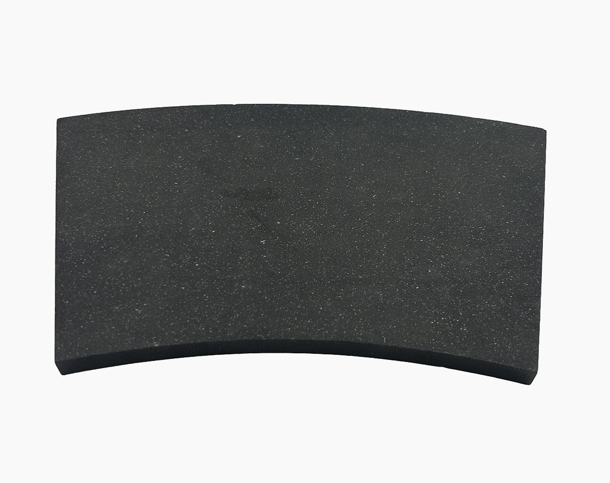 Forging press friction plates